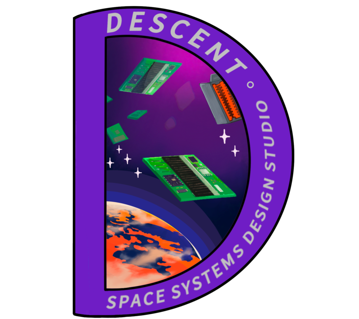 Mission Patch Design with Chipsats