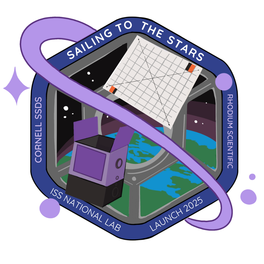 Mission Patch Design with Cubesat and Lightsail