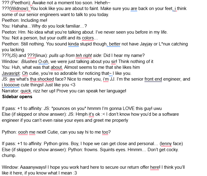 worst script to grace your eyes