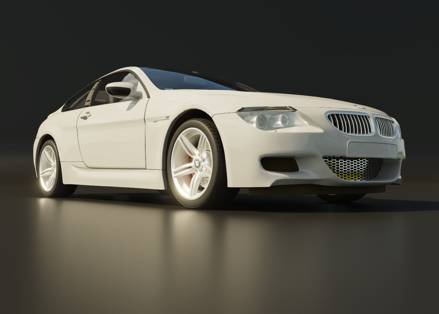 BMW M6 render, second angle