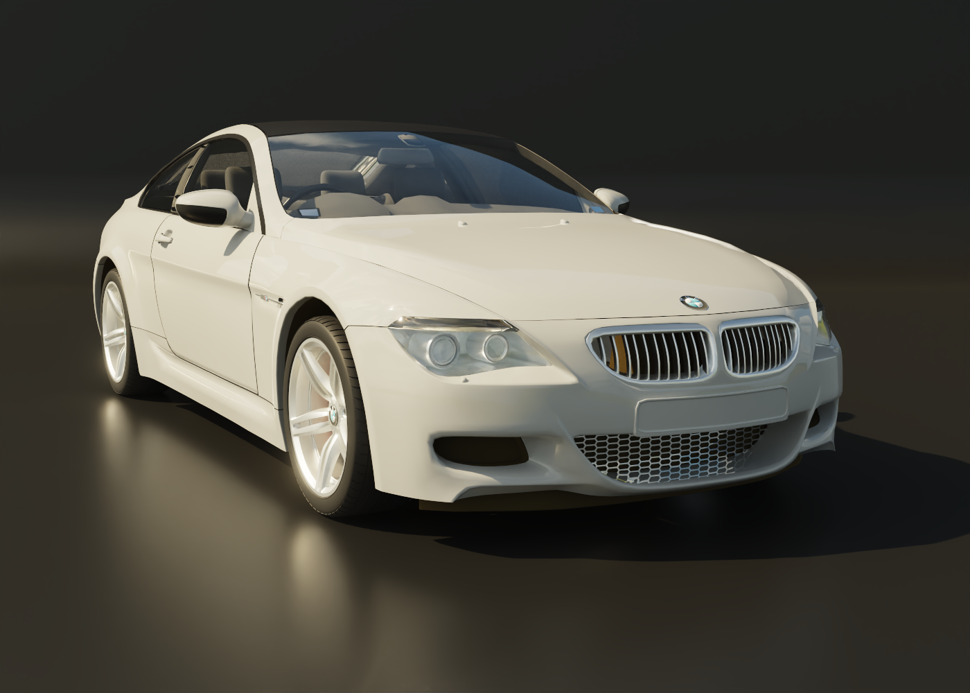 BMW M6 render